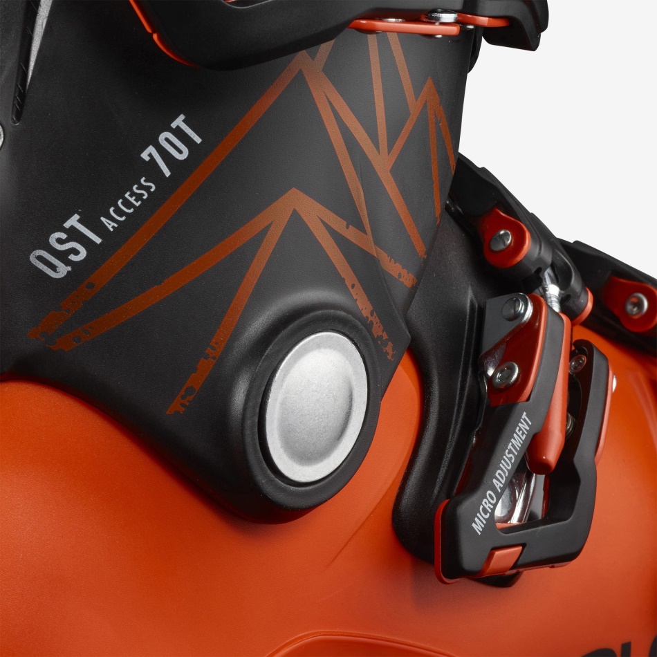 Junior-Kids' All-Mountain Boots Qst Access 70 T Orange-Black - Image 4