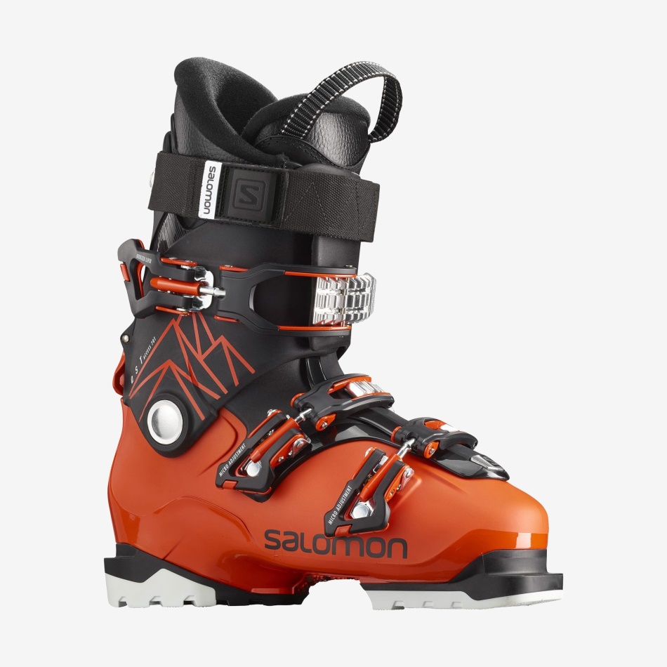 junior_kids_all_mountain_boots_qst_access_70_t_orange_black.jpg Junior-Kids' All-Mountain Boots Qst Access 70 T Orange-Black - Image 1