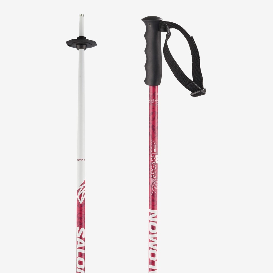 junior_kids_alpine_poles_brigade_jr_pink.jpg Junior-Kids' Alpine Poles Brigade Jr Pink - Image 1
