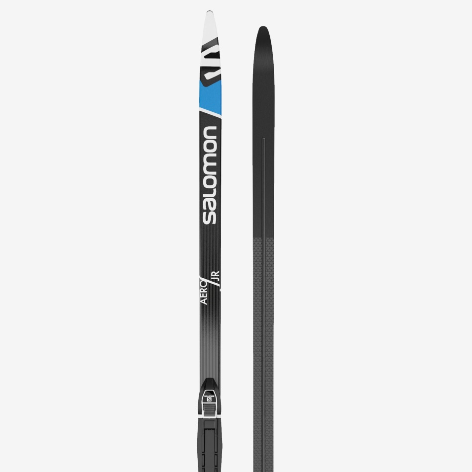 junior_kids_classic_nordic_ski_package_aero_grip_junior_and_prolink_access.jpg Junior-Kids' Classic Nordic Ski Package Aero Grip Junior (And Prolink Access) - Image 1