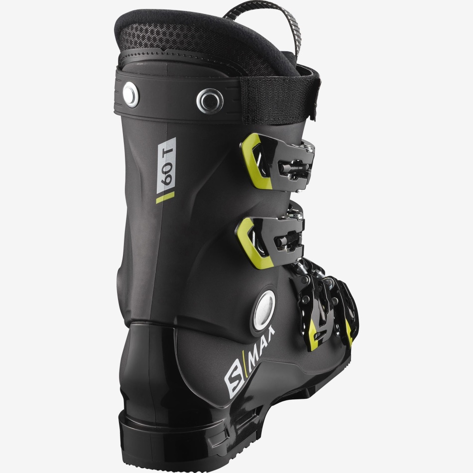 Junior-Kids' On-Piste Boots S/Max 60 Rt Acid Green - Image 2
