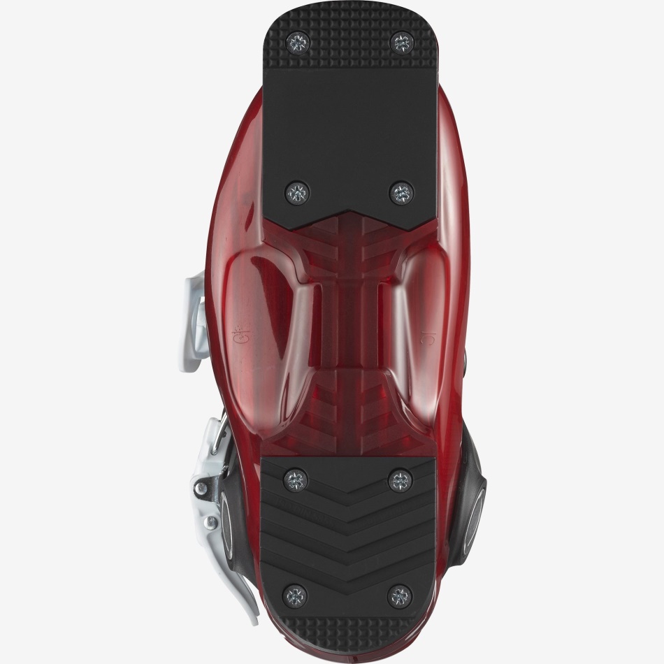 Junior-Kids' On-Piste Boots T2 Rt Black-Red-White - Image 4
