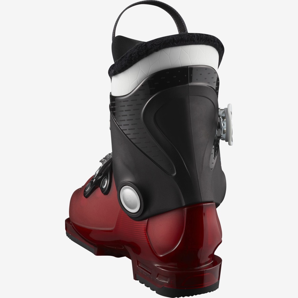 Junior-Kids' On-Piste Boots T2 Rt Black-Red-White - Image 5