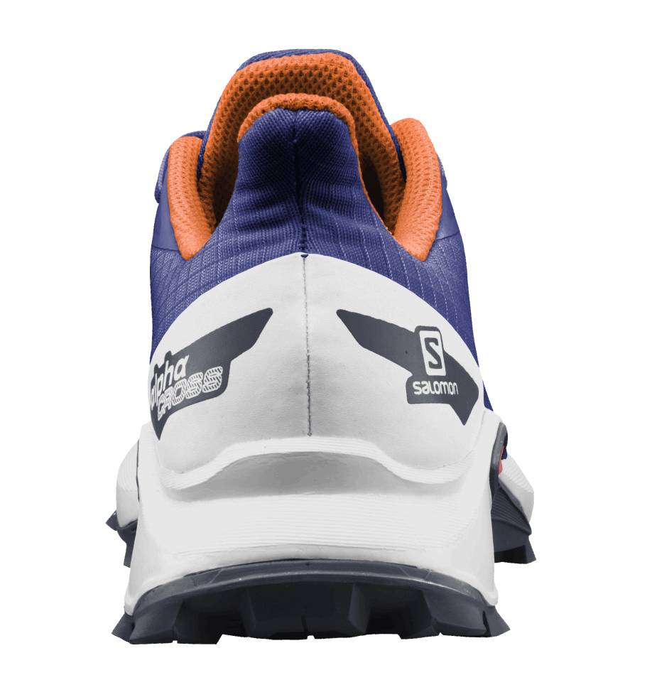 Junior-Kids' Shoes Alphacross Blast Blue-White-Vibrant Orange - Image 3