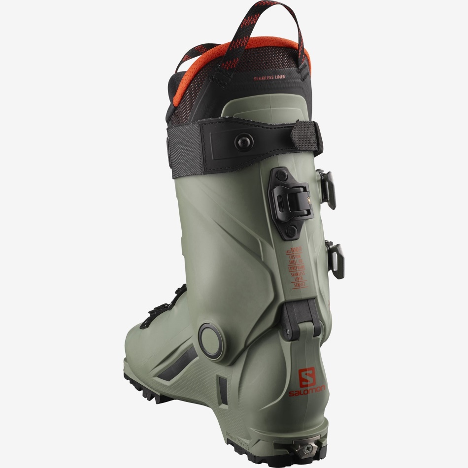 Men's Freeride Boots Shift Pro 130 At Oil Green-Black-Orange - Image 5
