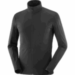 Men's Full Zip Midlayer Jacket Essential Lightwarm Deep Black - Image 3