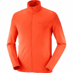 Men's Full Zip Midlayer Jacket Essential Lightwarm Fiery Red - Image 4