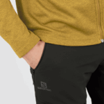 Men's Full Zip Midlayer Jacket Essential Lightwarm Heather Cumin-Heather - Image 4