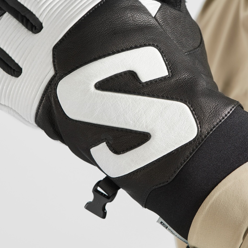 Men's Gloves Qst Heritage Black-White - Image 2