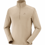 Men's Half Zip Midlayer Essential Lightwarm Roasted Cashew - Image 5