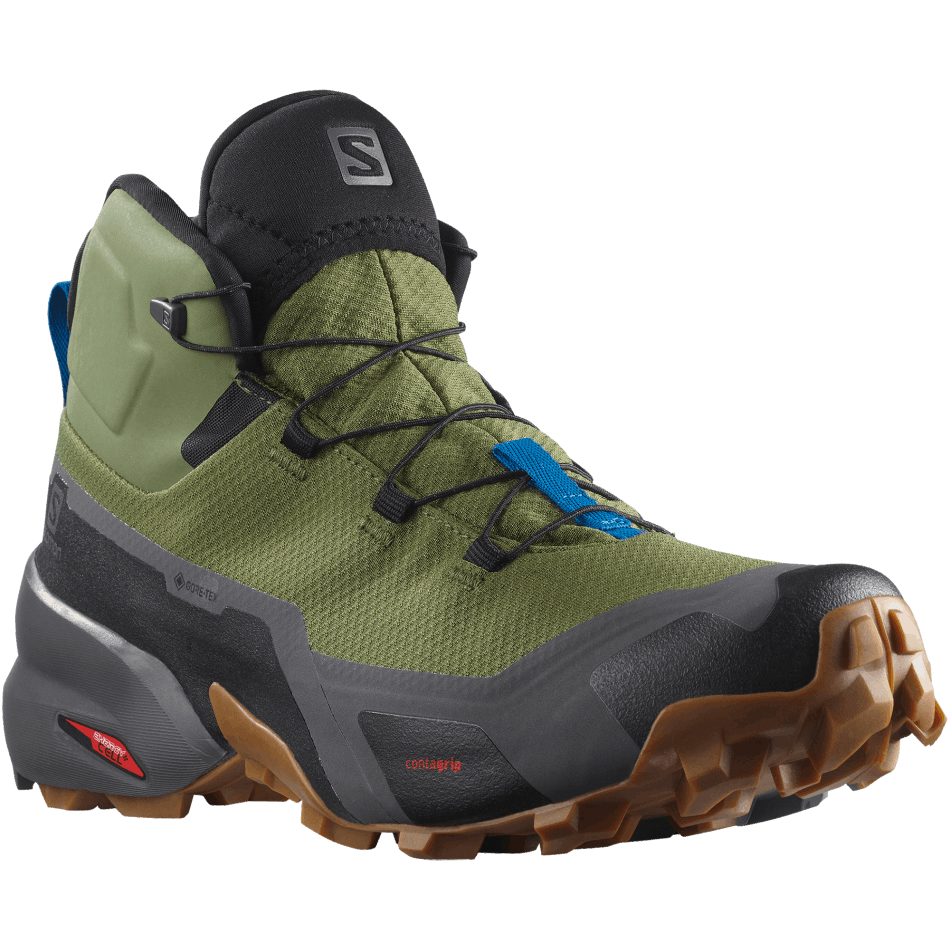Men's Hiking Boots Cross Hike Mid Gore-Tex Olivine-Magnet-Gum1A - Image 2