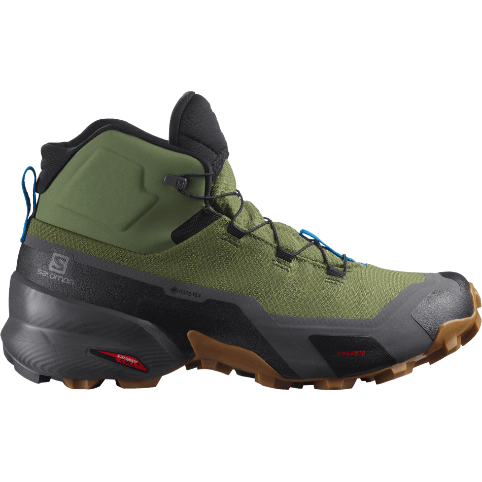 mens_hiking_boots_cross_hike_mid_gore_tex_olivine_magnet_gum1a.png Men's Hiking Boots Cross Hike Mid Gore-Tex Olivine-Magnet-Gum1A - Image 1