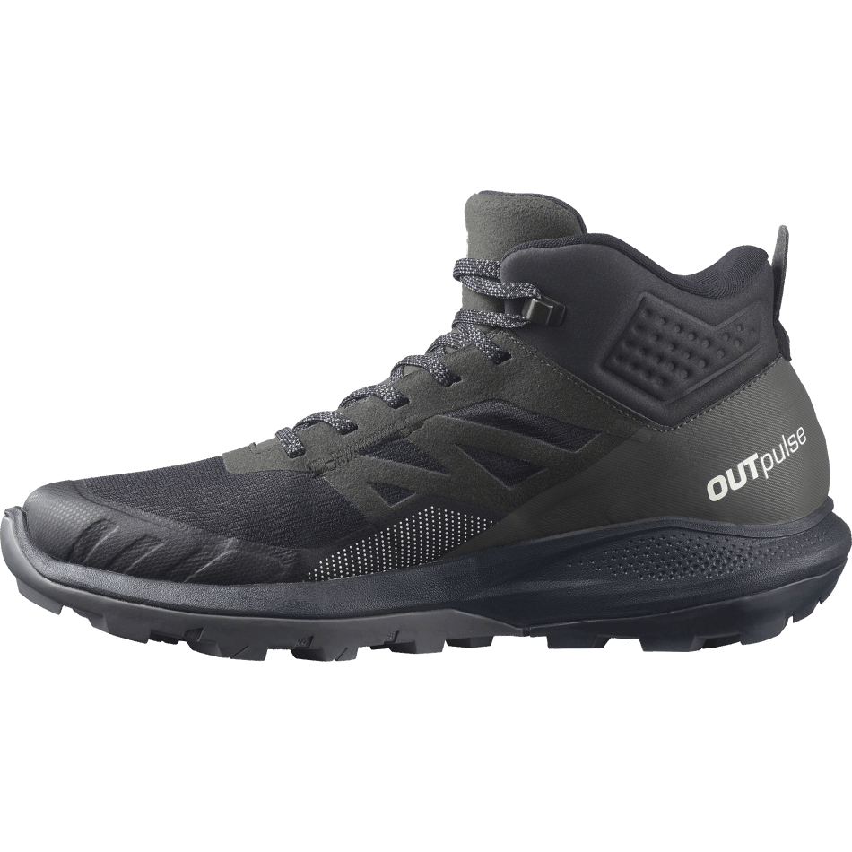 Men's Hiking Boots Outpulse Mid Gore-Tex Black-Ebony-Vanilla Ice - Image 5