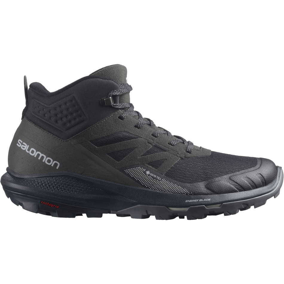Men's Hiking Boots Outpulse Mid Gore-Tex Black-Ebony-Vanilla Ice - Image 1