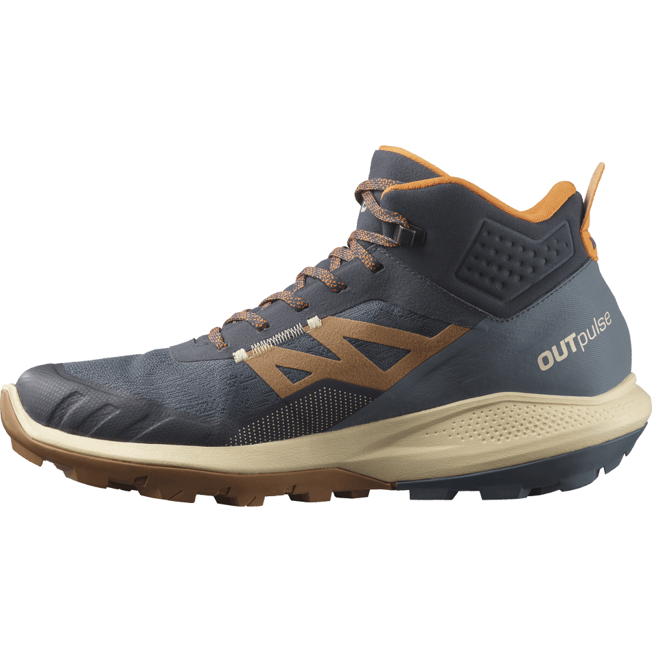 Men's Hiking Boots Outpulse Mid Gore-Tex Ebony-Sand-Orange - Image 5