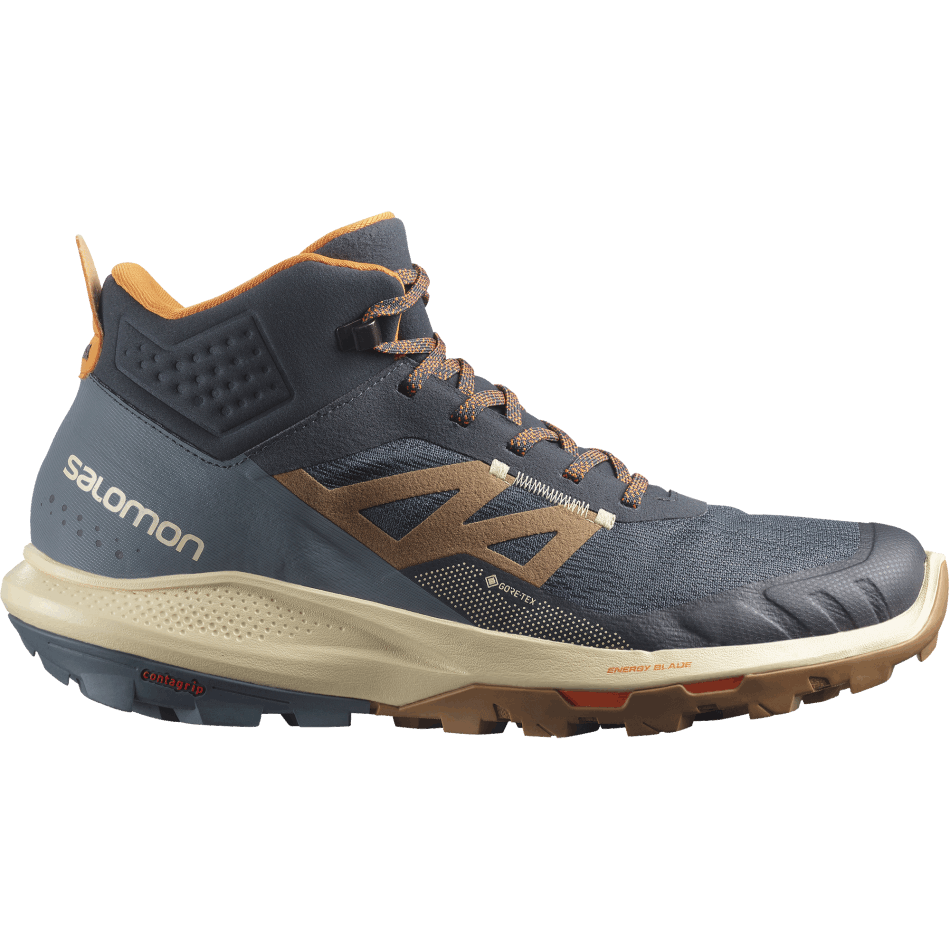 Men's Hiking Boots Outpulse Mid Gore-Tex Ebony-Sand-Orange - Image 1