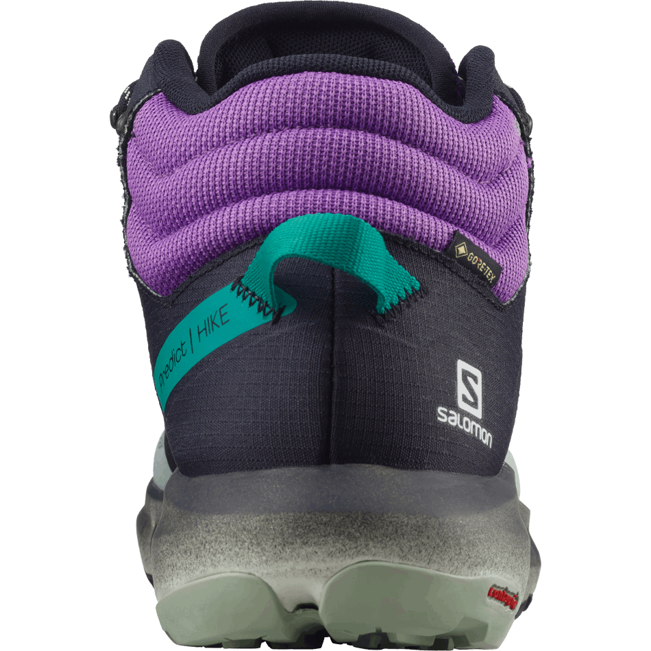Men's Hiking Boots Predict Hike Mid Gore-Tex Black-Gray-Royal Lilac - Image 3