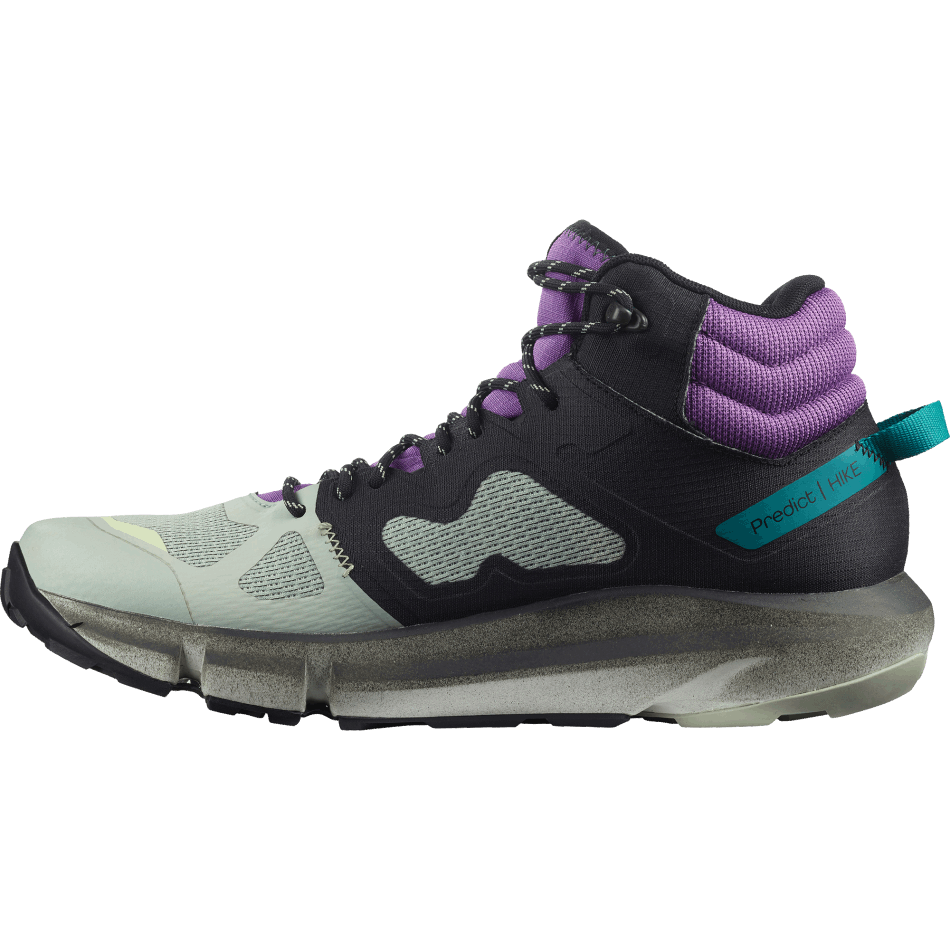 Men's Hiking Boots Predict Hike Mid Gore-Tex Black-Gray-Royal Lilac - Image 5