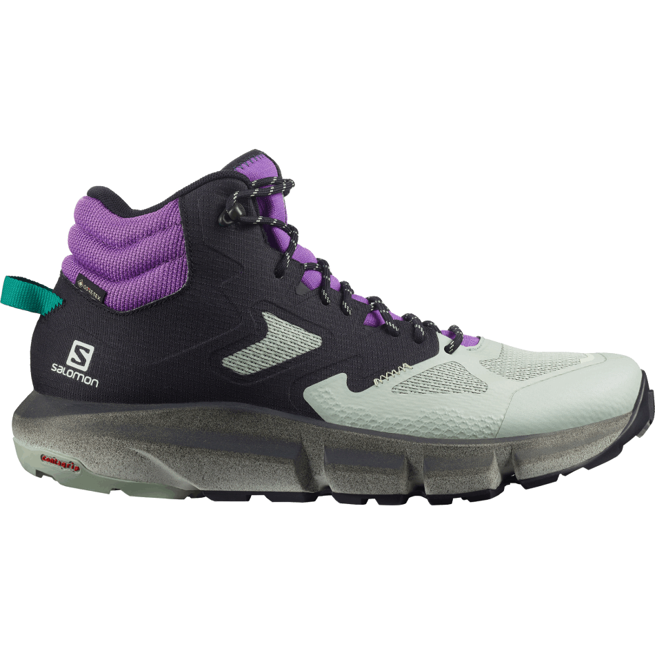 Men's Hiking Boots Predict Hike Mid Gore-Tex Black-Gray-Royal Lilac - Image 1