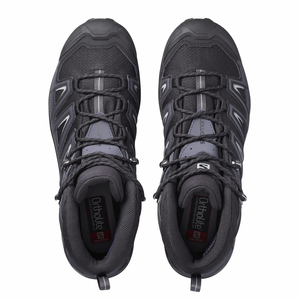 Men's Hiking Boots X Ultra 3 Wide Mid Gore-Tex Black-India Ink - Image 3