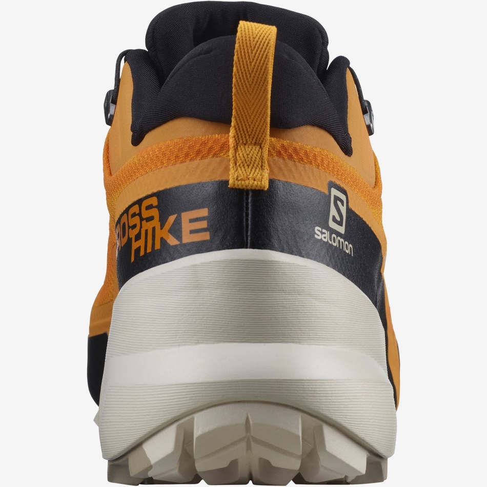 Men's Hiking Shoes Cross Hike Gore-Tex Golden-Vintage Khaki-Saffron - Image 3