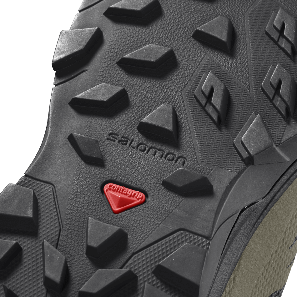 Men's Hiking Shoes Outline Gore-Tex Burnt Olive-Black-Safari - Image 3