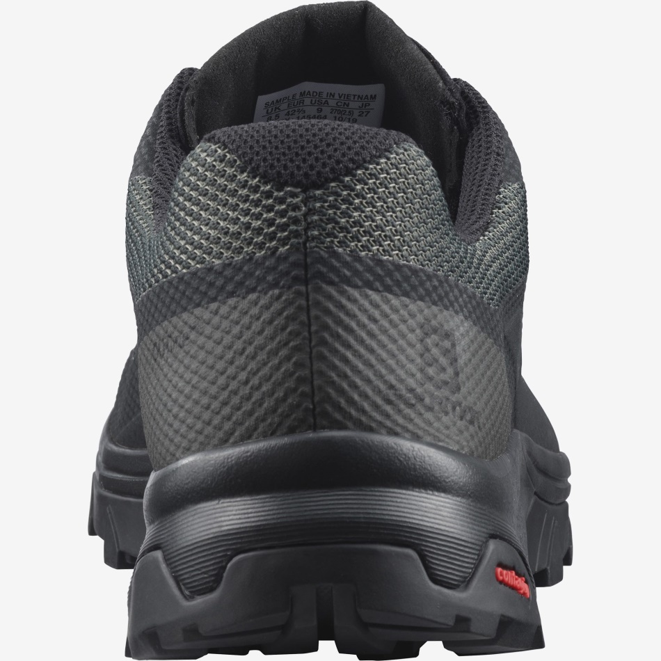 Men's Hiking Shoes Outline Wide Gore-Tex Black-Phantom-Magnet - Image 3