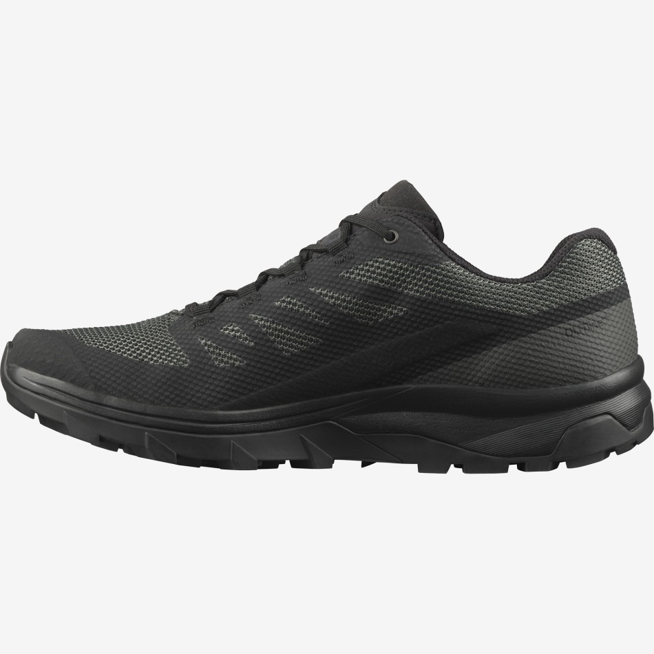 Men's Hiking Shoes Outline Wide Gore-Tex Black-Phantom-Magnet - Image 5