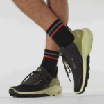 Men's Hiking Shoes Outpulse Black-Leek Green-Poppy Red - Image 7