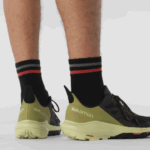 Men's Hiking Shoes Outpulse Black-Leek Green-Poppy Red - Image 8