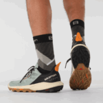 Men's Hiking Shoes Outpulse Wrought Iron-Sand-Orange - Image 8