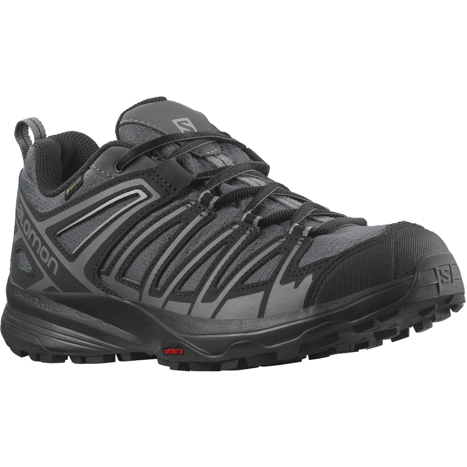 Men's Hiking Shoes X Crest Gore-Tex Magnet-Black-Quiet Shade - Image 2