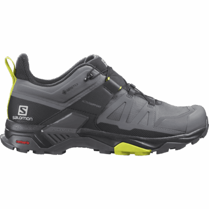 Men's Hiking Shoes X Ultra 4 Gore-Tex Quiet Shade-Black-Primrose