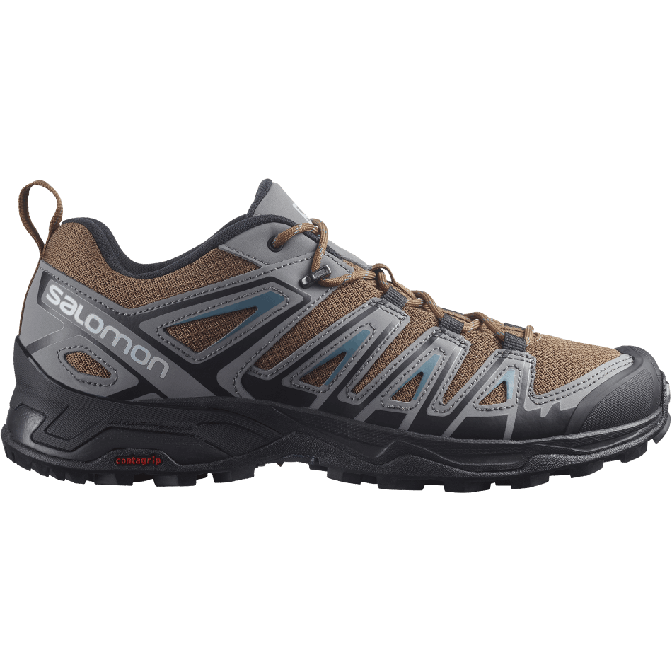 Men's Hiking Shoes X Ultra Pioneer Toffee-Quiet Shade-Mallard Blue - Image 1