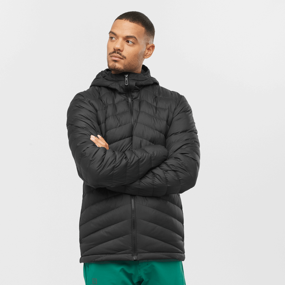 mens_hooded_down_jacket_essential_xwarm_down.png Men's Hooded Down Jacket Essential Xwarm Down - Image 1