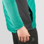 Men's Hooded Down Jacket Essential Xwarm Down Pacific-Black - Image 3