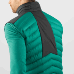Men's Hooded Down Jacket Essential Xwarm Down Pacific-Black - Image 7