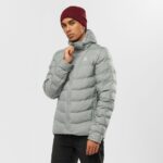 Men's Insulated Hooded Jacket Essential Xwarm Insulated Sedona Sage - Image 2
