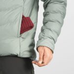 Men's Insulated Hooded Jacket Essential Xwarm Insulated Sedona Sage - Image 6