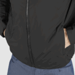 Men's Insulated Hooded Jacket Outrack Insulated Black - Image 4