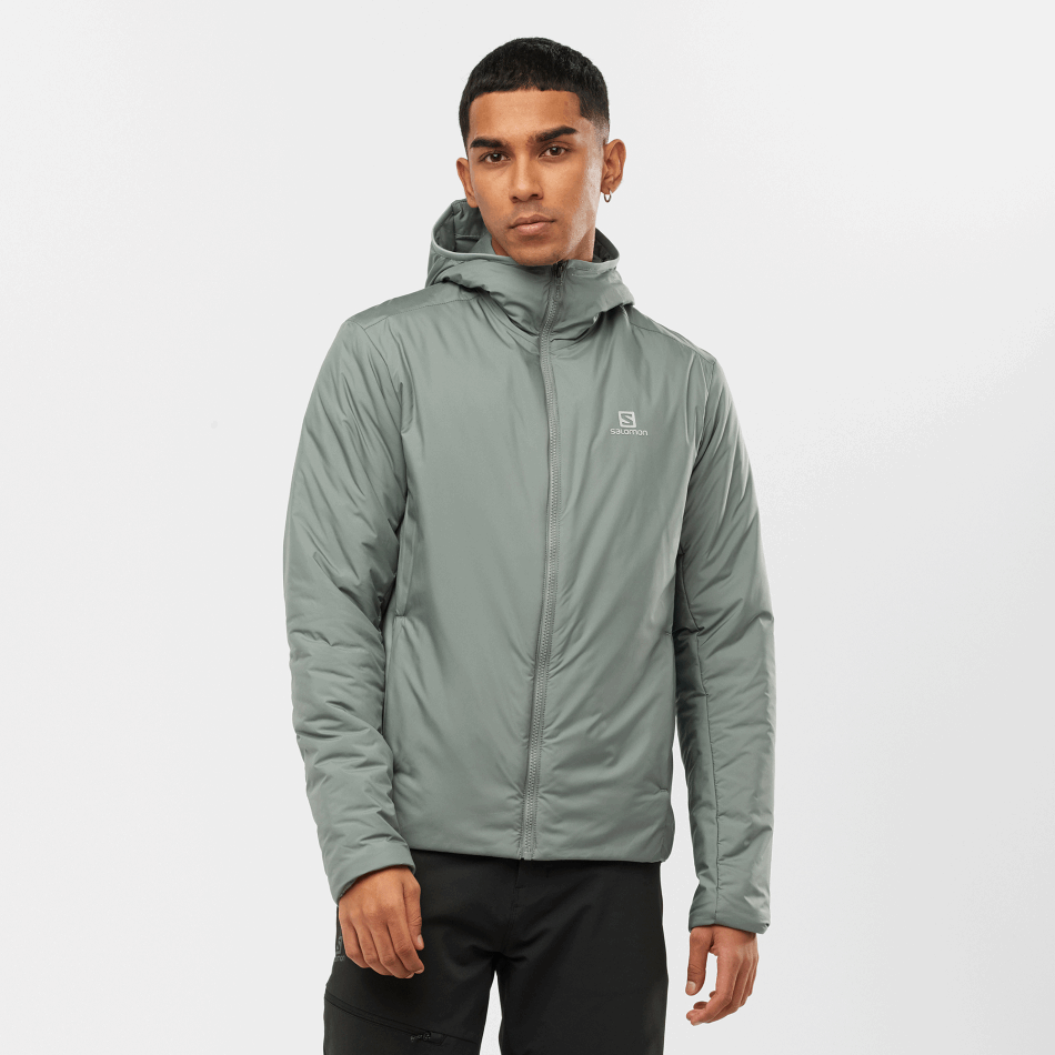 mens_insulated_hooded_jacket_outrack_insulated_sedona_sage.png Men's Insulated Hooded Jacket Outrack Insulated Sedona Sage - Image 1