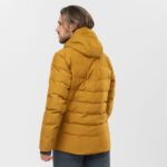 Men's Insulated Hooded Jacket Snowshelter Bronze Brown-Cumin-Heather - Image 3