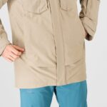 Men's Insulated Hooded Jacket Stance Cargo Roasted Cashew-Heather - Image 5
