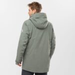 Men's Insulated Hooded Jacket Stance Cargo Sedona Sage-Heather - Image 3