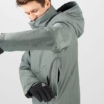 Men's Insulated Hooded Jacket Stance Cargo Sedona Sage-Heather - Image 6