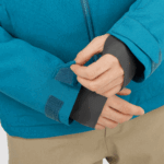 Men's Insulated Hooded Jacket Untracked Blue-Barrier Reef-Heather - Image 3