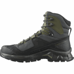 Men's Leather Hiking Boots Quest Element Gore-Tex Black-Green - Image 5