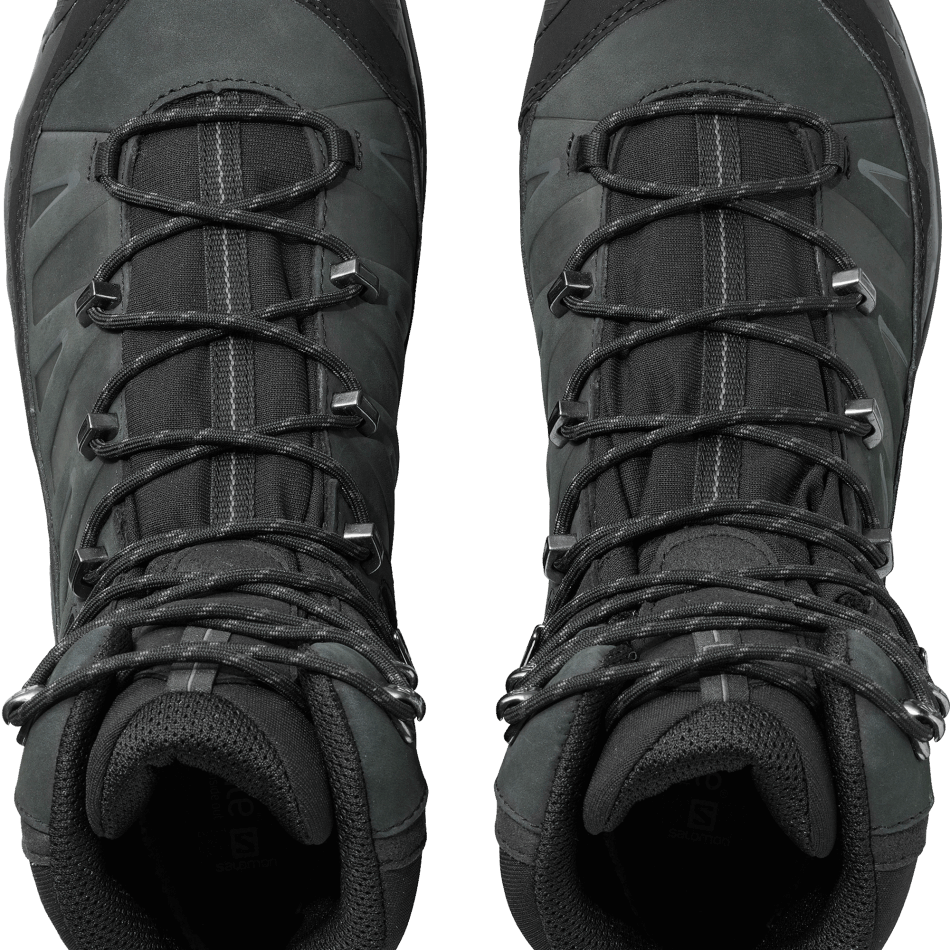 Men's Leather Hiking Boots X Ultra Trek Gore-Tex Black-Magnet - Image 3