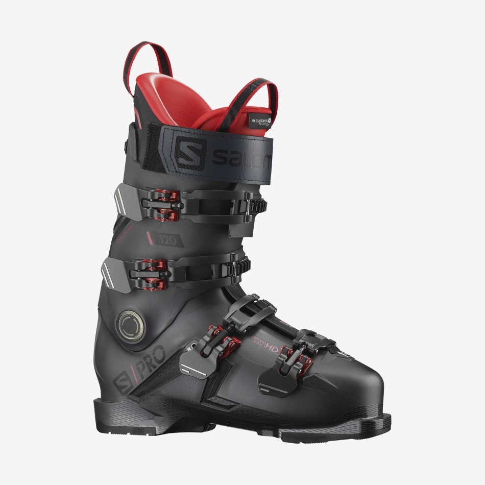 mens_on_piste_boots_s_pro_120_belluga_red_black.jpg Men's On-Piste Boots S/Pro 120 Belluga-Red-Black - Image 1