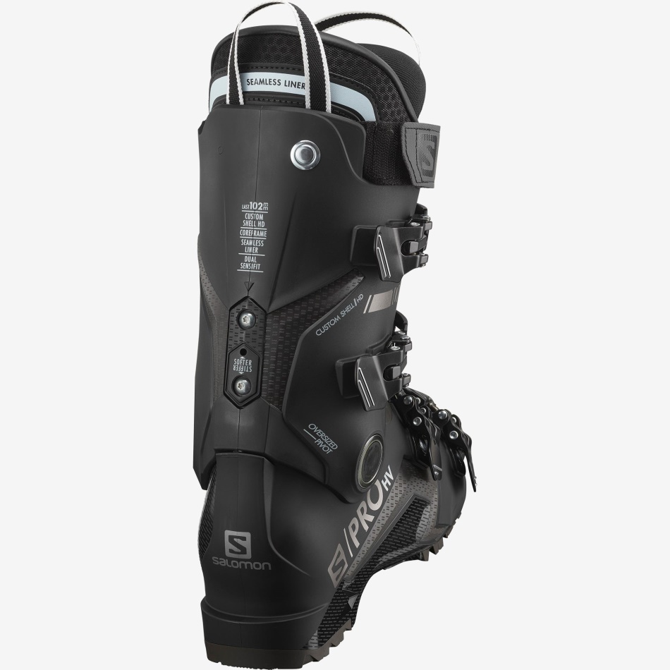 Men's On-Piste Boots S/Pro Hv 100 Black-Belluga-Grey - Image 2
